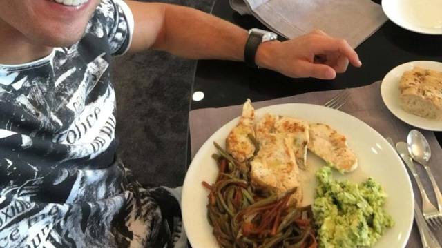 Ronaldovi dubrovački jelovnici: Ništa slatko, jeo je samo ribu