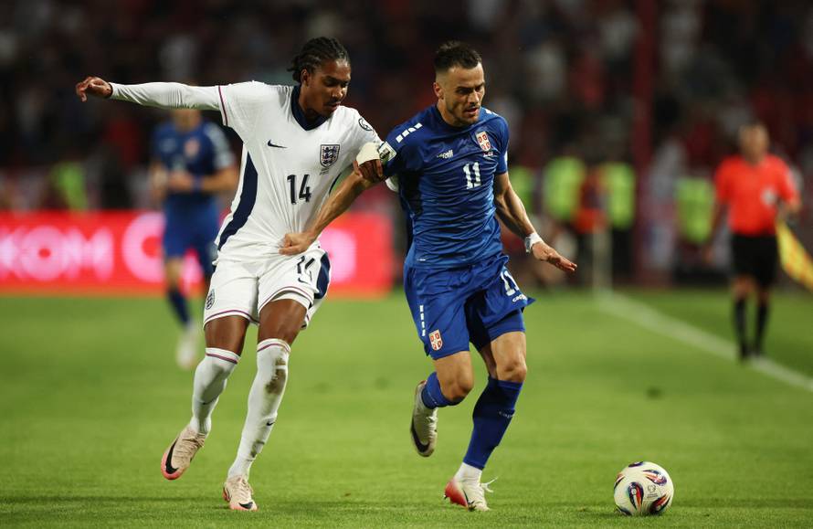 World Cup - UEFA Qualifiers - Group K - Serbia v England