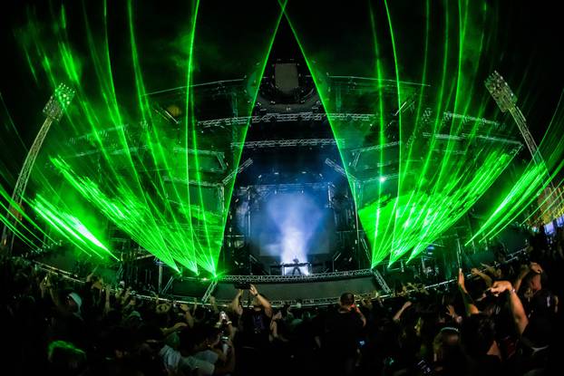 Split - Treca Vecer Ultra Festivala. DJ  Martin Garrix