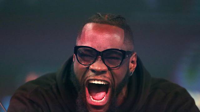 Tyson Fury and Deontay Wilder - Press Conference - BT Sport Studio