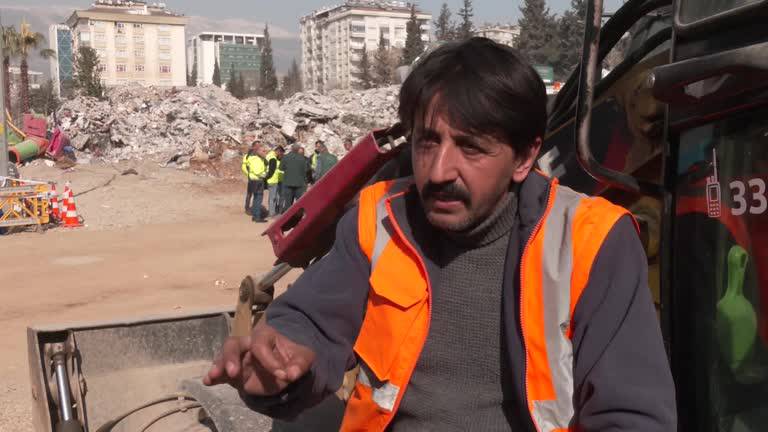 Turkish bulldozer operator tries to find happiness in delivering bodies to families