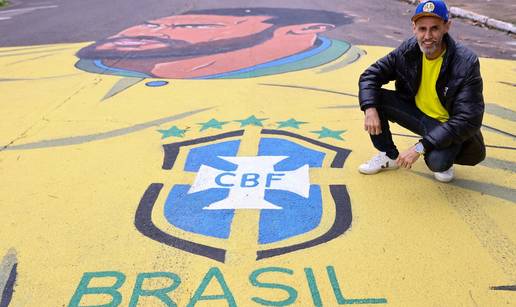 VIDEO Neymar dobio mural dug 200 metara u Brazilu uo&ccaron;i SP-a!