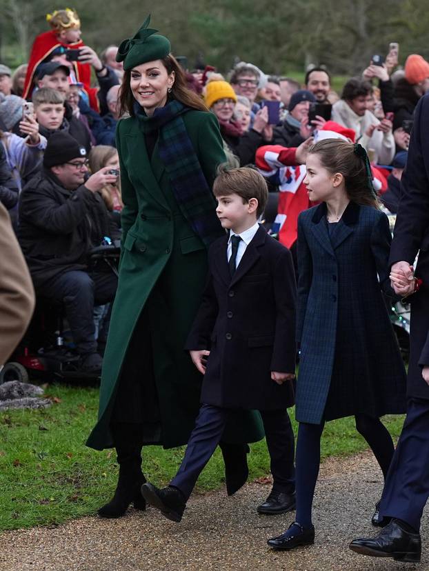 Royals attends Christmas Day Church service