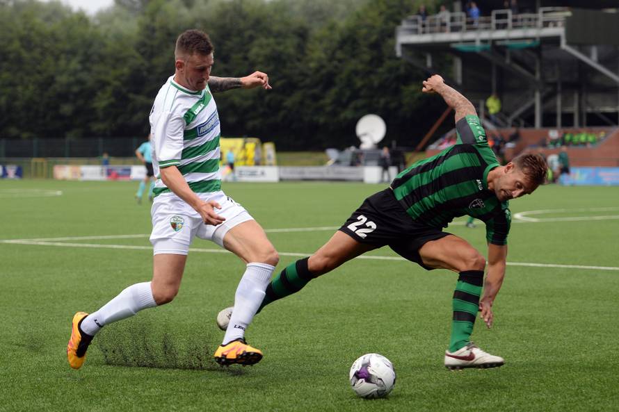 The New Saints v Europa FC - UEFA Champions League - First Qualifying Round - First Leg - Park Hall Stadium