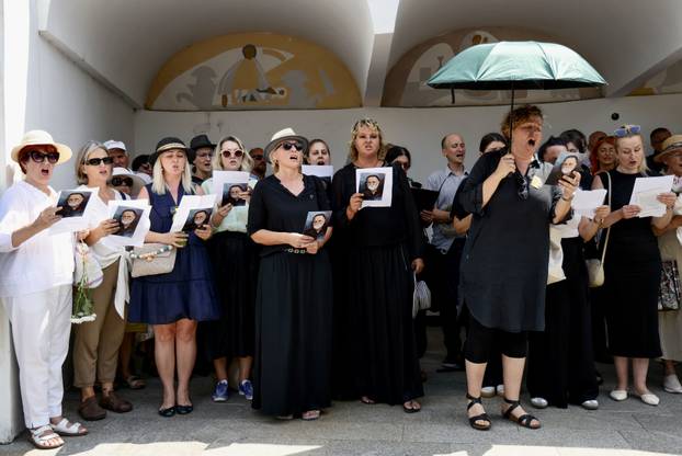 Sprovod glumca Josipa Pejakovića u Sarajevu