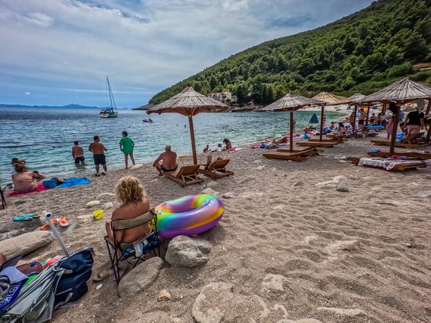 Uvala Pupnatska Luka na otoku Korčuli