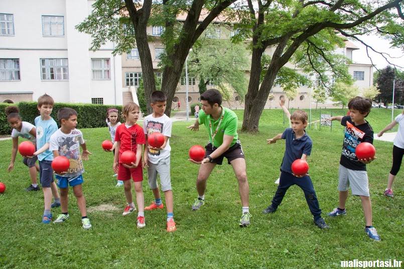 Ljetni kamp Mali sportaši u Zagrebu i Novalji