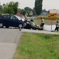 Motociklist kod Drnja naletio na auto: Nije mu bilo spasa...