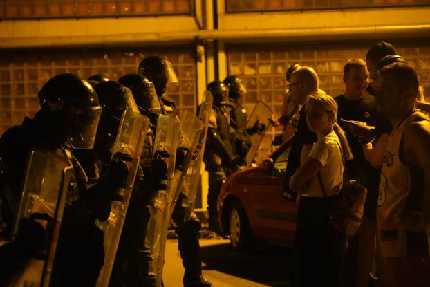 Beograd: Prosvijed građana i studenata u Novom Beogradu