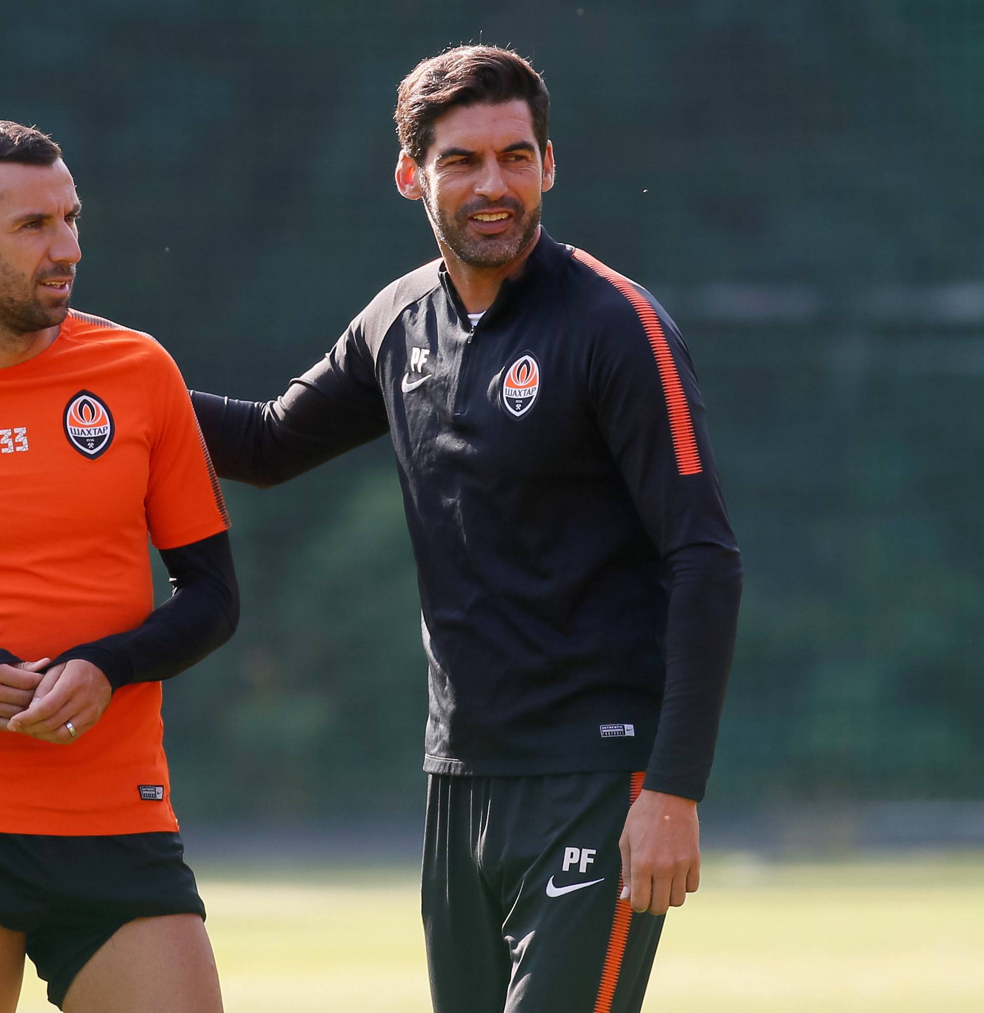 Football Soccer - Shakhtar Donetsk training session - UEFA Champions League