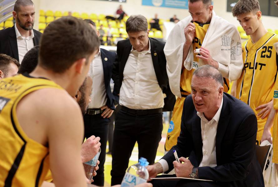 Split: Zaostala utakmica 16. kola prvenstva košarkaša KK Split - KK Dinamo 