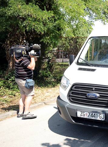 Zagreb: Dolazak osumnjiÄenih u velikoj policijskoj akciji na ispitivanje u Oranice