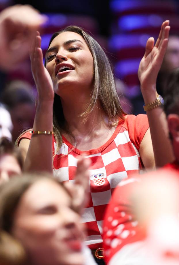 Susret Švedske i Hrvatske u prvom krugu EHF Europskog prvenstva,navijači