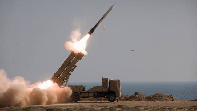 Iranian Army exercise in the coastal area of the Gulf of Oman