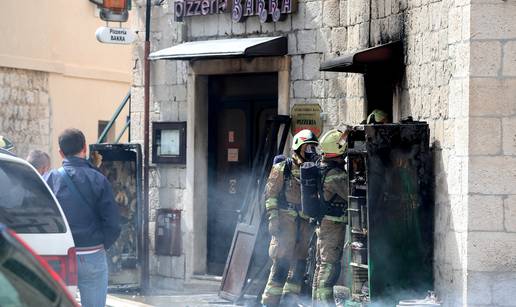 Zapaljeni hladnjak zamalo je uništio cijelu konobu i pizzeriju