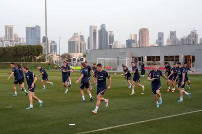 Doha: Hrvatska nogometna reprezentacija odradila je trening