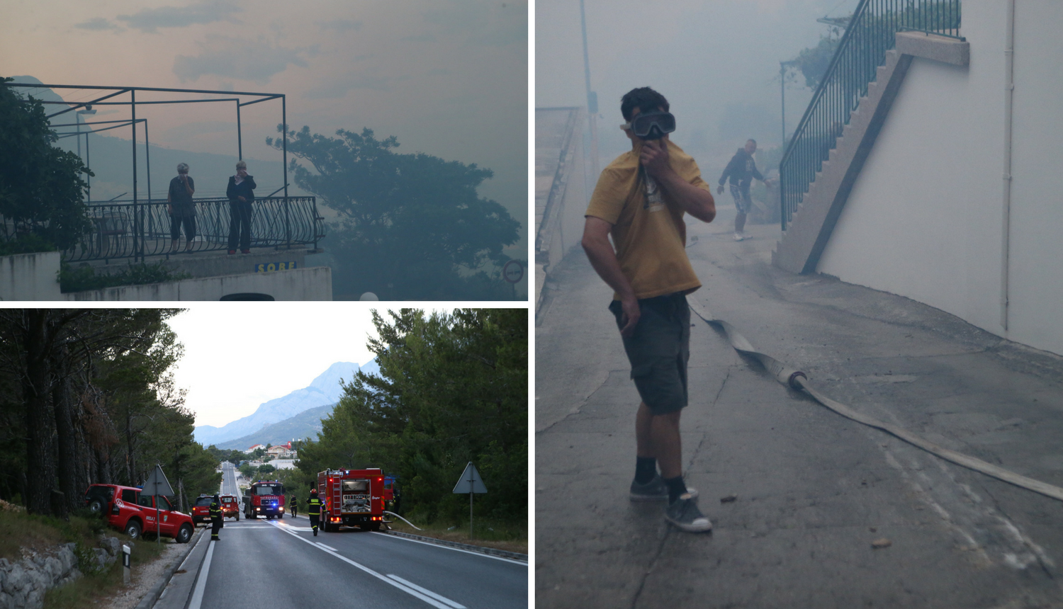 Kanader pomaže u gašenju, u Makarsku stiže i 150 vojnika