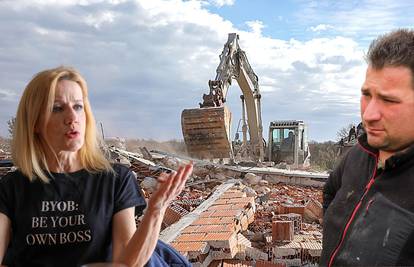 Inspekcija ruši ilegalne kuće u Istri: 'Tata, ne brini sagradit ćemo ti i ja kuću, još ljepšu'