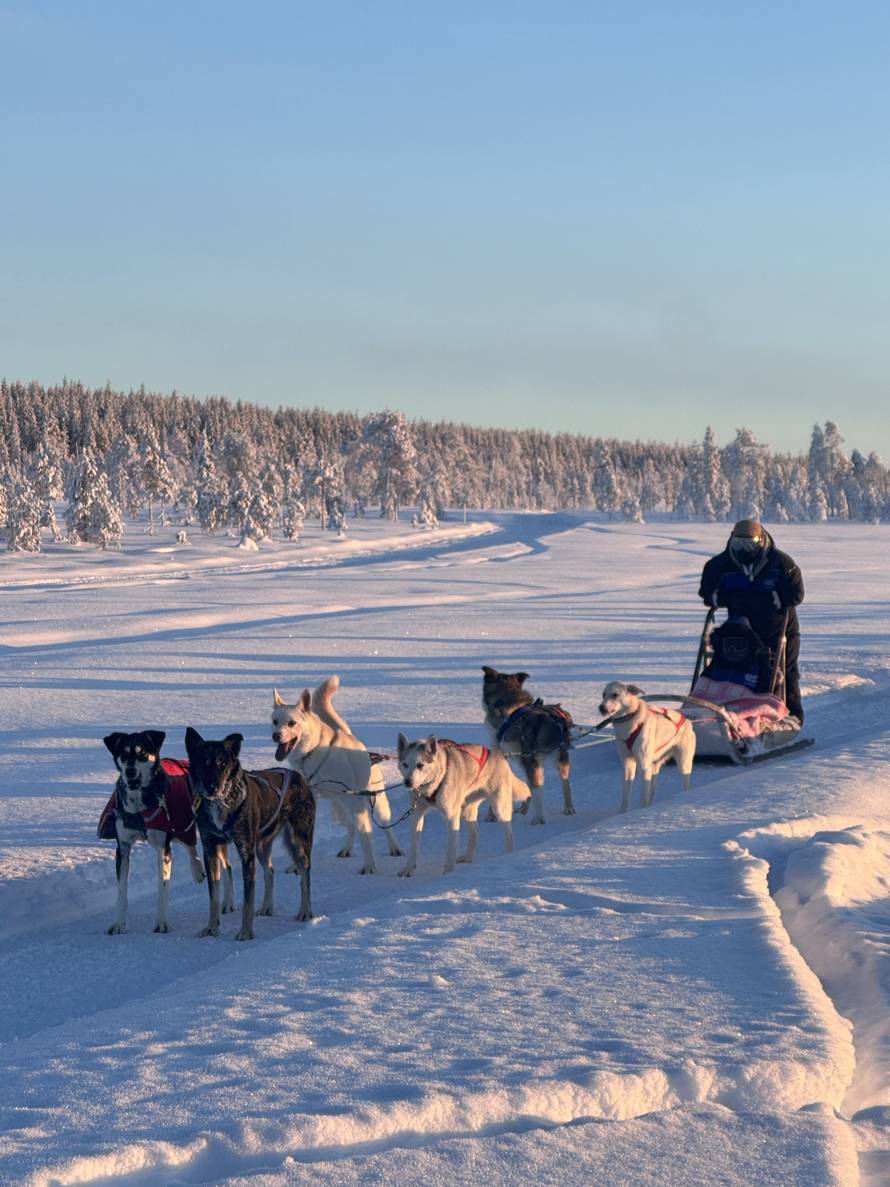 Hana s Raba živi zimsku bajku u Laponiji: 'Na -40 °C mi se lede trepavice, a ja uživam!'