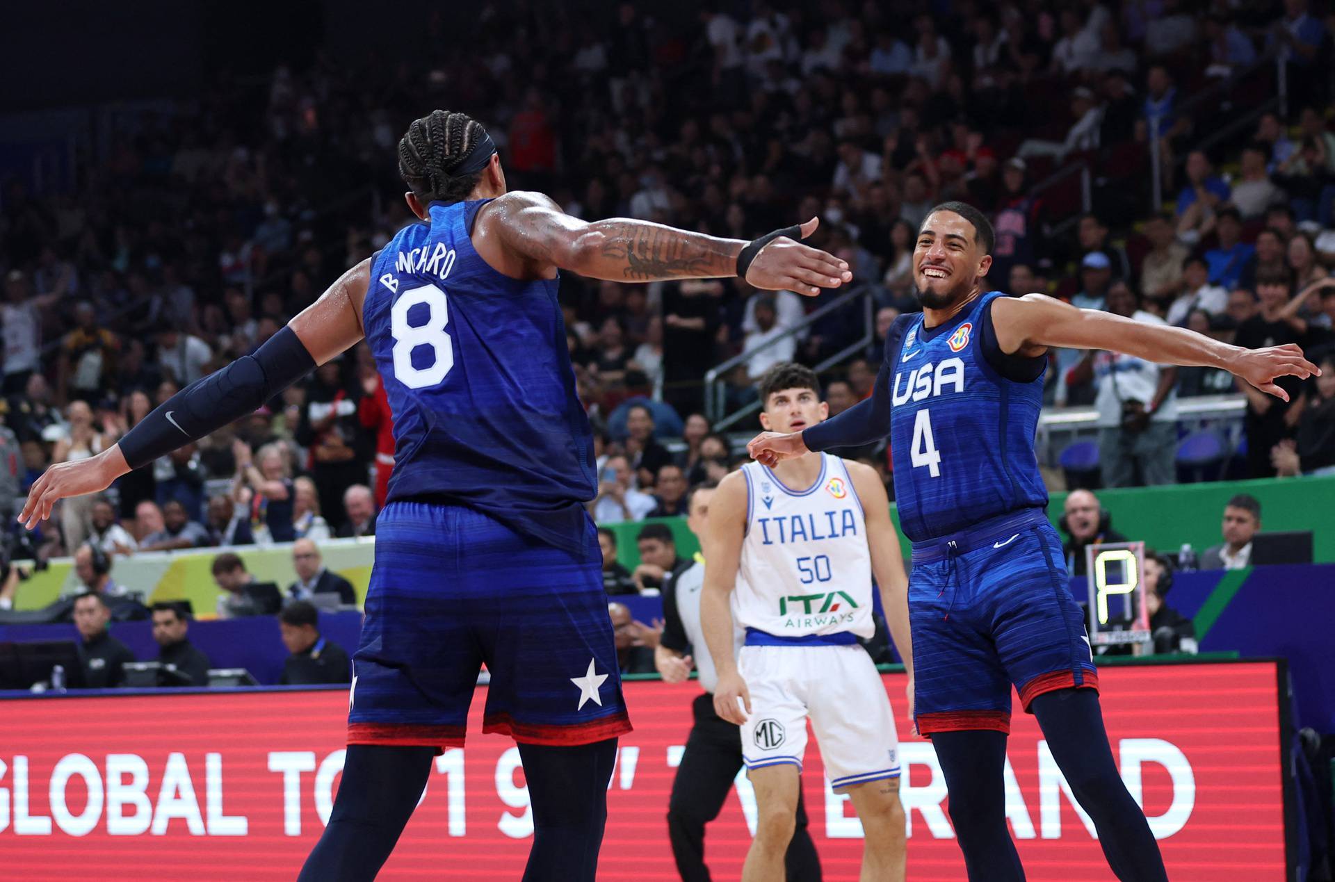 FIBA World Cup 2023 - Quarter-Final - Italy v United States