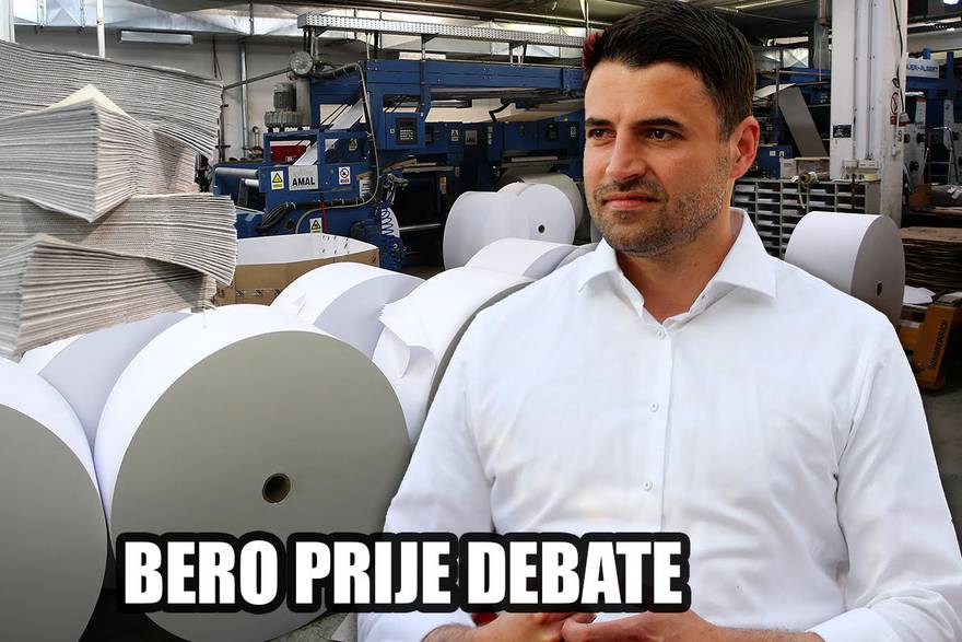 Najbolje fore o debati: 'Tri dana kasnije, Bero i dalje traži papir'