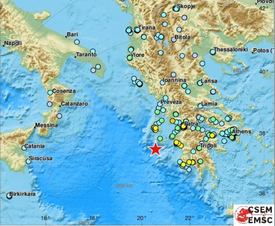 Snažan potres zatresao Grčku: Izdali upozorenje za tsunami