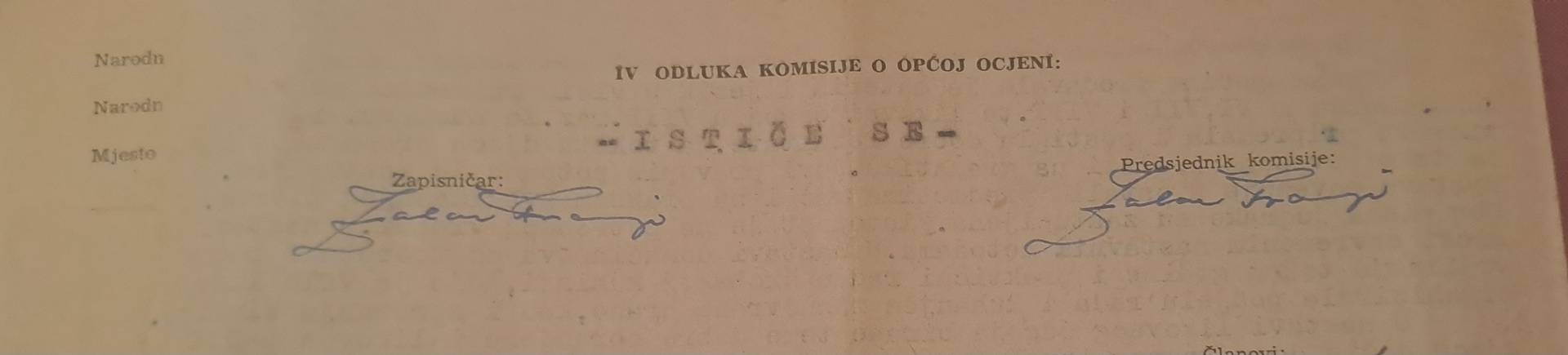 'Nas su nastavnike ocjenjivali 50-ih, sve do 70-ih, nismo imali ništa protiv, motiviralo nas je'