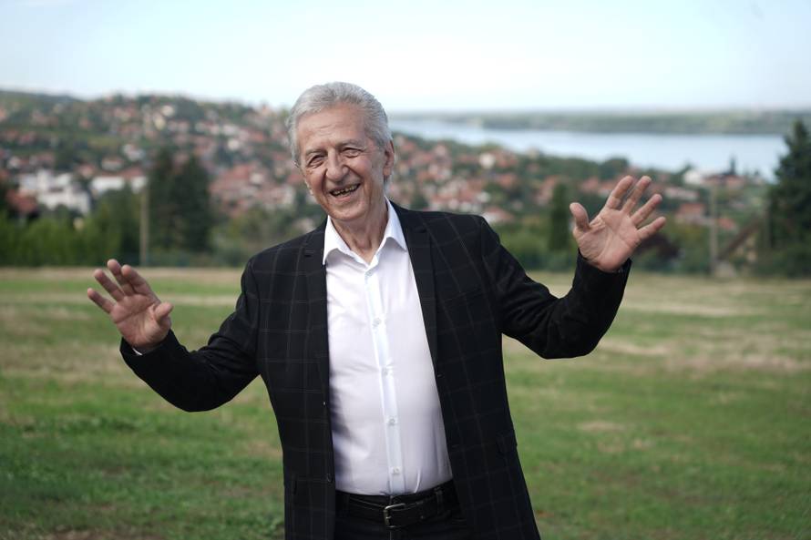 Grocka: Atmosfera na snimanju spota Miroslava Ilića