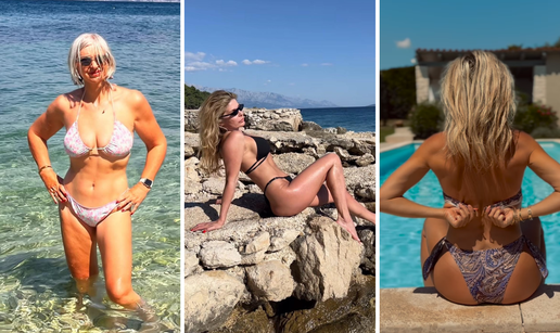 FOTO Lito stiže, mala! Poznate dame uskočile u svoje bikinije i tangice te pokazale vitke linije