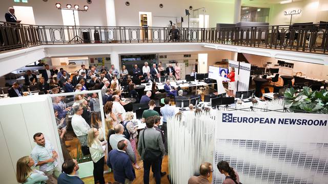 Opening of the European Newsroom in Brussels