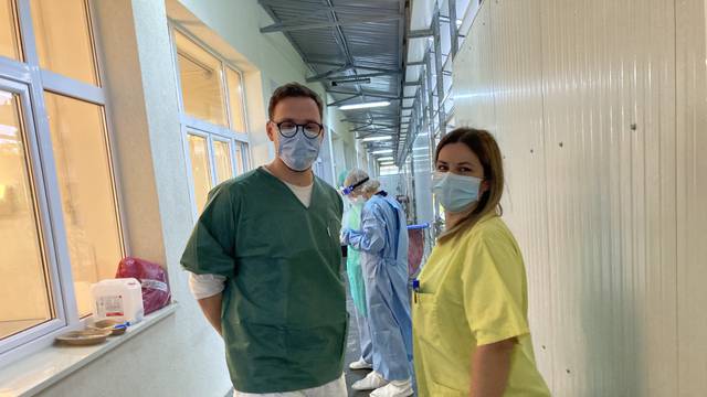 Medicinari iz splitske Covid bolnice: 'Zaplačemo kad nas nitko ne vidi, pritisak je velik'