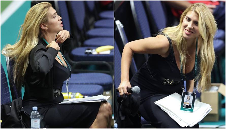 Mirtu Šurjak uhvatili fotografi u Splitu: Ona ih počastila širokim osmijehom i velikim dekolteom