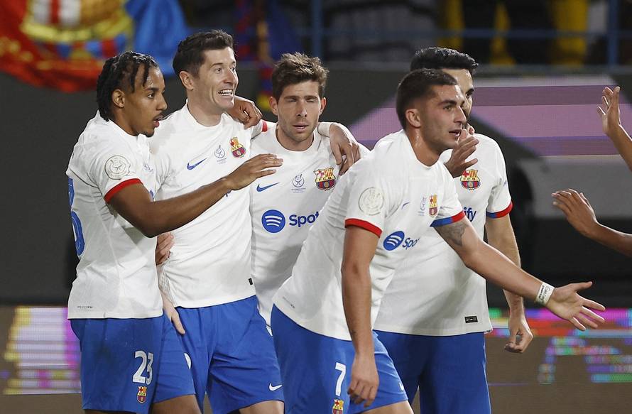 Spanish Super Cup - Semi Final - FC Barcelona v Osasuna