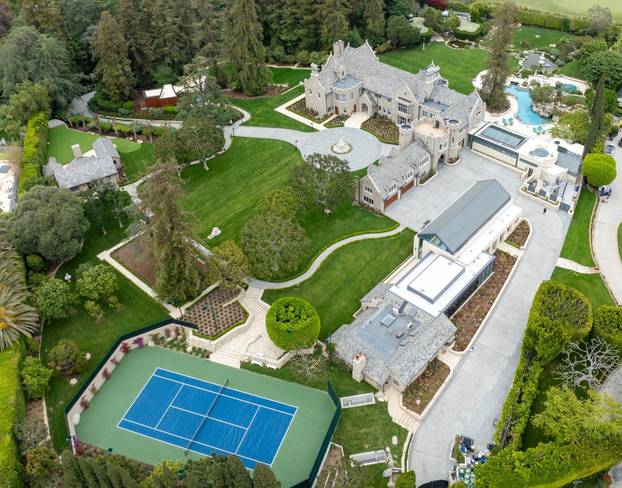 *EXCLUSIVE* The iconic Playboy Mansion is finally finished after a 5-year renovation