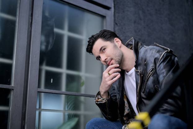 Zagreb: Maneken Dean Pelić