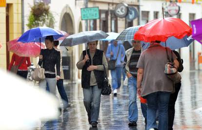 Opet kiša za vikend: U gorju i na Jadranu moguće nevrijeme