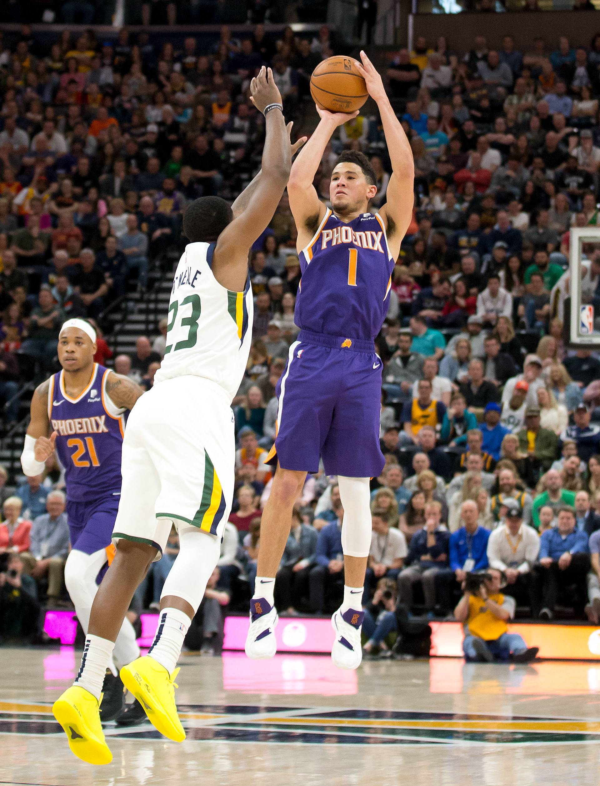 NBA: Phoenix Suns at Utah Jazz