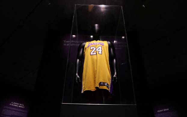 Sotheby’s to auction Los Angeles Lakers Kobe Bryant number 24 jersey in New York