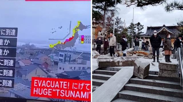 U Japanu upozorili na tsunami, valovi već udaraju u obalu. Vlasti: Odmah se evakuirajte!