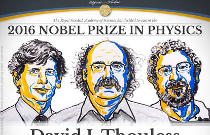 Nobela za fiziku dijeli trojac za otkriće tajni 'neobičnih tvari'
