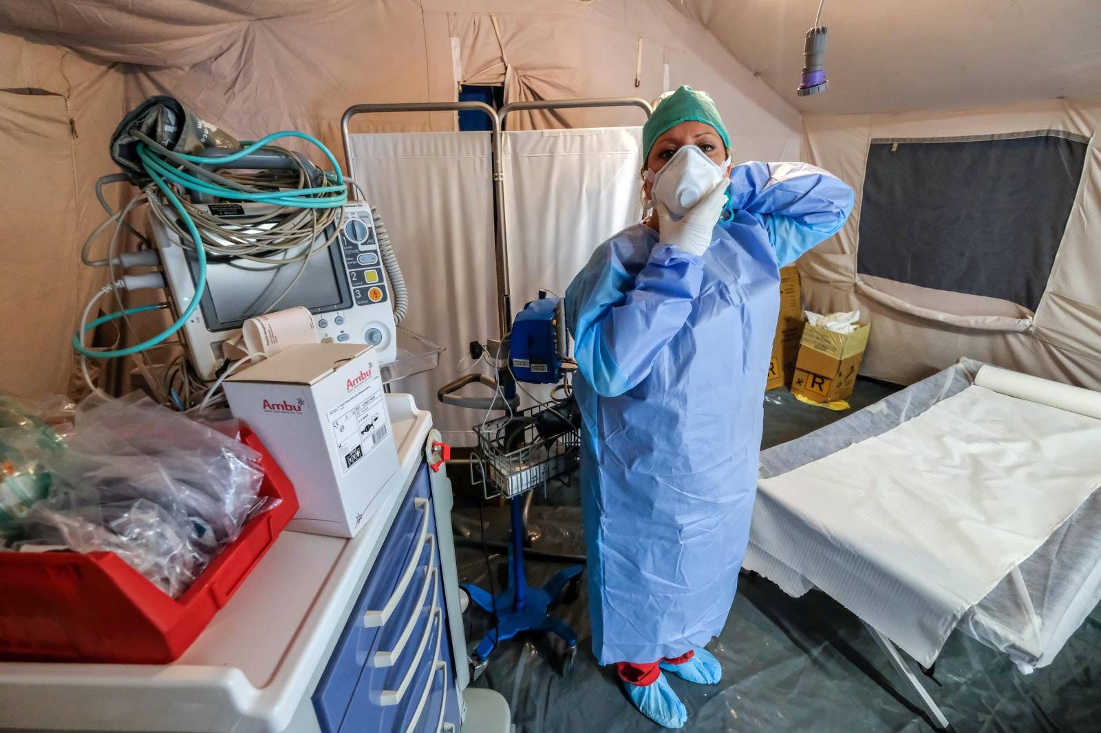 Coronavirus hygiene laboratory of the Polyclinic of Palermo