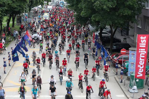 Zagreb: Start 41. Večernjakove biciklijade