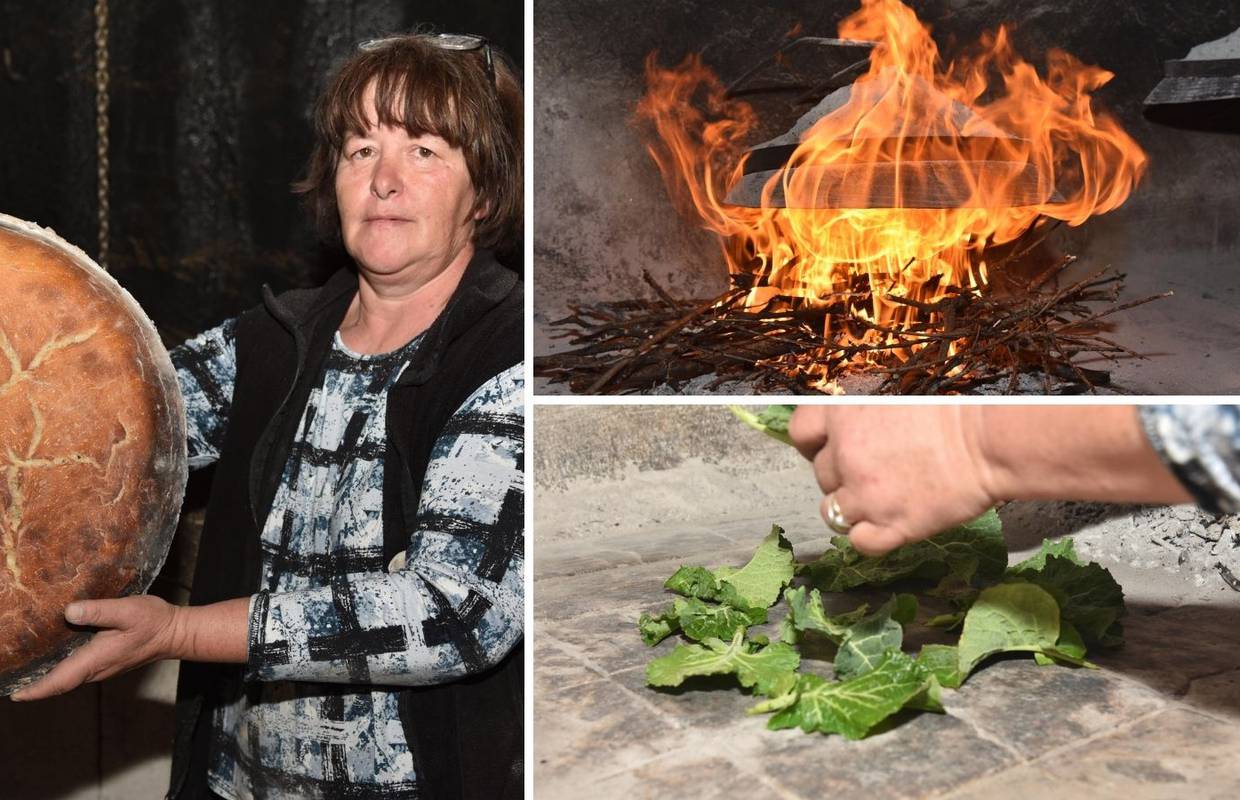 Ivana iz Zagvozda peče domaći kruh: 'Iz komina je najbolji, a stavlja se na listove raštike'