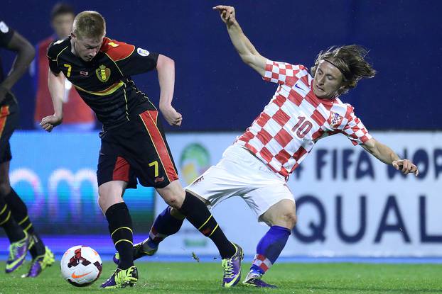 Zagreb: Kvalifikacijska utakmica za SP 2014, Hrvatska - Belgija