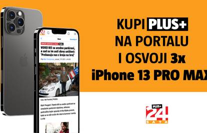 Velika nagradna igra 24sata: Kupi PLUS+ i osvoji fantastični novi iPhone 13 Pro Max!