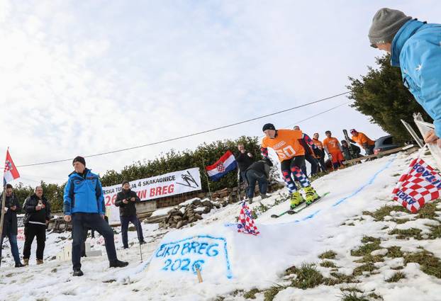 24SATA Zabok: Organizirano je natjecanje u skijaškim skokovima "Turneja 4 brega"