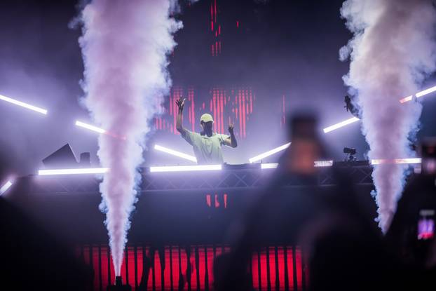 10.07.2026. Split -  Prva večer Ultra Europe Festivala DJ Afrojack. 