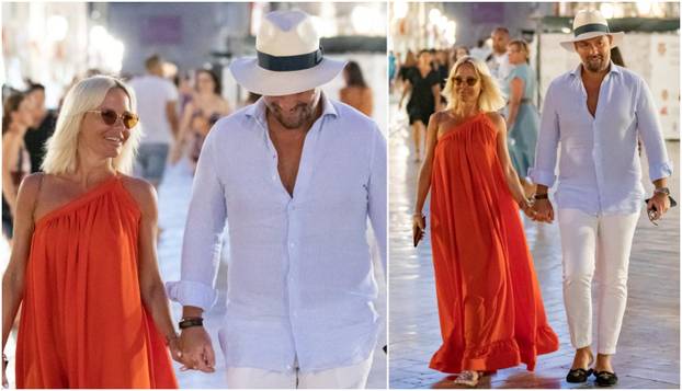 Šuput pokazala preplanuli ten: Šetala je s mužem po Stradunu