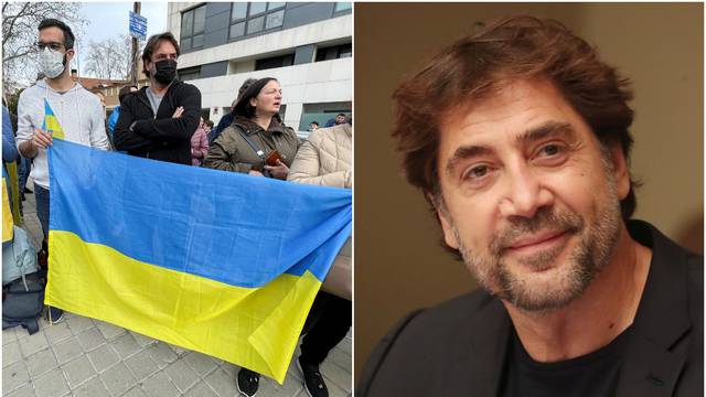 Javier Bardem pridružio se prosvjedu protiv ruske invazije: 'Osuđujem rat protiv Ukrajine'