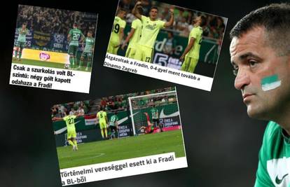 Mađarski mediji: Ferencvarošev najteži poraz ikad na Groupami